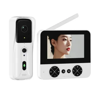 M16 Infrared Night Vision Video Doorbell Wireless Smart Electronic Doorbell Cat Eye Mobile Phone Remote Home Intercom An