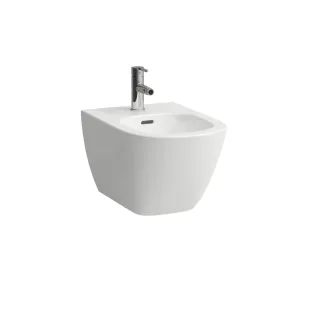 LAUFEN Wandbidet LUA 520x360 1 Hl. m.Ül. o. seitl. Loch f. Wasserans weiß matt, H8300817573021 H8300817573021