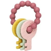 CLTYQ Beißring Beißring Zahnungshilfe BPA - Frei Baby Beißring Spielzeug Schlüssel