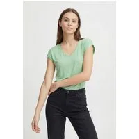 pieces Kurzarmshirt PCKAMALA TEE NOOS BC Materialmix, regular fit
