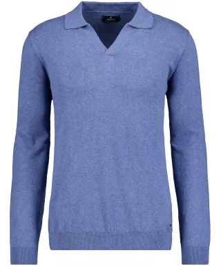 RAGMAN - Strickpullover mit Reverskragen - Gr. - L