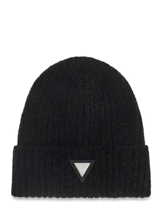 Guess Kids - CHENILLE BEANIE HAT Jet Black A996 - Gr. - S
