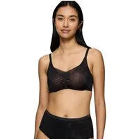 Triumph Bügelloser BH Shape Smart Ellipse glättend, tieferes Dekolleté, wellenförmigen Jacquard-Mesh