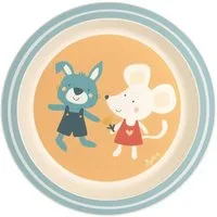 Sigikid Teller Teller Maus & Hase rPET "4 Freunde", (1 St)