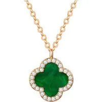 Lulu & Jane Collier Kleeblatt gelbgold
