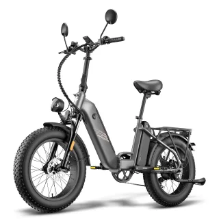 [EU DIRECT] FAFREES FF20 Polar Electric Bike with EU L1e-B Certification HydraulicDisc Brake 48V 13.4Ah*2 Dual Batteries