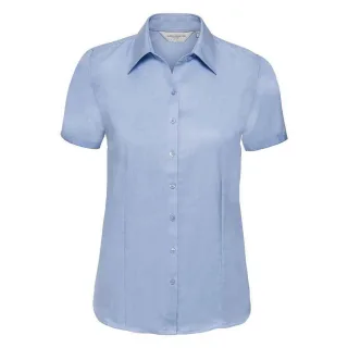 Russell Collection - Hemd für Damen kurzärmlig ()