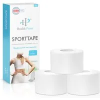 Health Press Bandage Sporttape - 3 Tape Rollen (3,8cm x 10m) (3-tlg)