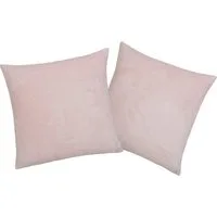 OTTO home Dekokissen Jil, aus super weichem Kuschelfleece, Kissenhüllen ohne Füllung, 2 Stück