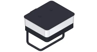 Giese WC DUO für Feuchtpapier mit Papierhalter schwarz matt, 21770-14 21770-14