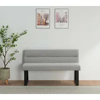 OTTO home Essbank Ivanna, schwarze Metallbeine, pflegeleichtem Webstoff Bezug, Breite 140 cm