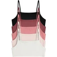 The Set Set: Bralette-BH The Set Bustier mit Karreeausschnitt, 5er-Pack (5-tlg)