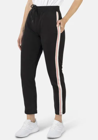 STOOKER WOMEN Sporthose "JUDY 30" Galon Sweathose" Sporthose Regular Fit Sport Baumwolle für Damen