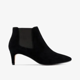 Laina 55 Stiefel 2 Schwarze Wildlederstiefel