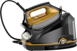 Rowenta Dampfbügelstation "DG7644 Compact Steam Pro" 1.100 ml Wassertank 6,4 bar, 325 g/Min. Damfstoß, integriertem Verriegelungssystem