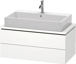 Duravit L-Cube Konsolenwaschtischunterbau wandhängend Weiß Supermatt 920x477x400 mm - LC580808484 LC580808484