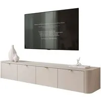 Lookway TV-Schrank CELESTE TV-Hängeschrank mit LED-Beleuchtung (mit LED Beleuchtung) Breite: 200 cm