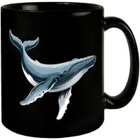 speecheese Tasse Buckelwal Illustration Tasse für Tierliebhaber