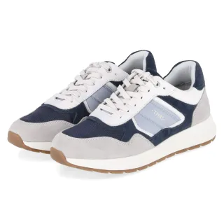Tamaris Low Sneaker  Grau - Gr. 41 -  Leder und Textil