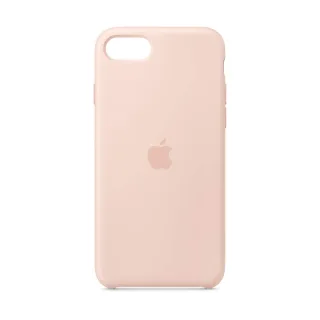 Apple Silikon Case (für iPhone SE) - Sandrosa - 4 Zoll