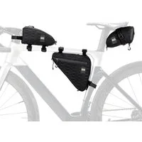 ROCKBROS Fahrradtasche Set Rahmentasche*2 + Satteltasche*1 Abnehmbare Tragbare ca.1,2L (3-tlg)
