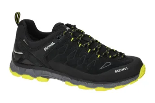 Meindl 39660 01 LITE TRAIL GTX Herrenschuhe schwarz/lemon wasserdicht GORE-TEX