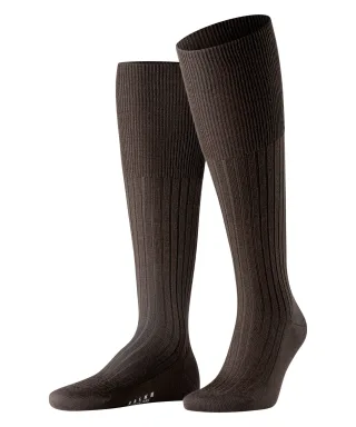 FALKE - FALKE Bristol Pure Herren brown - Gr. - 39.5