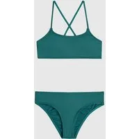 O'Neill Bandeau-Bikini ESSENTIALS BRALETTE BIKINI SET (2-St) 2-teiliges Bikini-Set, mit festen Trägern, gut abdeckendes Höschen