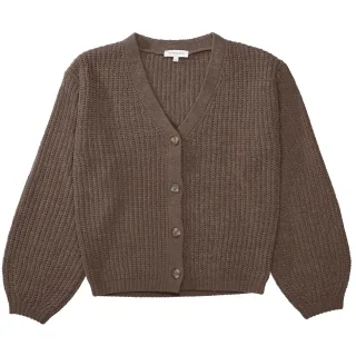 STACCATO - Md.-Strickjacke chocolate - Gr. - 176