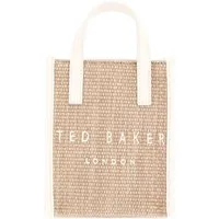 Ted Baker Handtasche Faux Raffia Mini Icon Bag