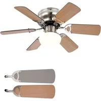 GLOBO LIGHTING Deckenventilator, Decken Lampe Ventilator Kühler Lüfter Leuchte Klima