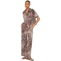 LIPSY Stretch-Hose Lipsy Hose in Knitteroptik, weites Bein, Regular (1-tlg)
