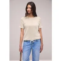 STREET ONE T-Shirt mit U-Boot-Ausschnitt