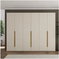 FORTE Kleiderschrank Höhe 2,10 mtr., stehende Montage, Grifflos