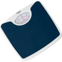Adler Personenwaage Adler AD 8151b Mechanische Personenwaage bis 130 kg blau