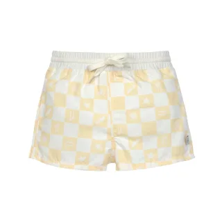 Lässig Badehose mit Windel - Kariert Vanilla/sea salt Gr.98
