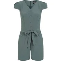 Hearts & Roses London Playsuit Abby Jumpsuit Rockabilly Retro Vintage