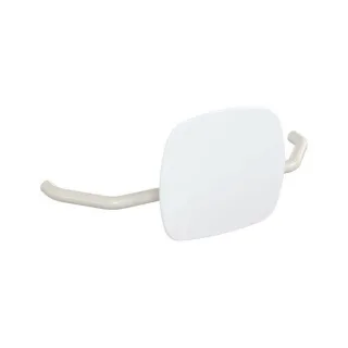 Hewi 801 Rückenstütze 801.51.907199 Wandabstand 230mm, Lehne signalweiß, reinweiß
