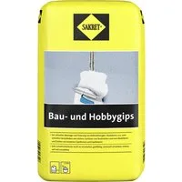 Sakret Gipsputz SAKRET Bau- und Hobbygips 10 kg Sack weiß