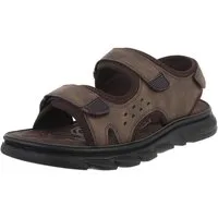 Coolwalk Bequeme Herrensandalen mit Klettverschluss für den Sommer Sandale (89543981) Flach Sandalen in Khaki