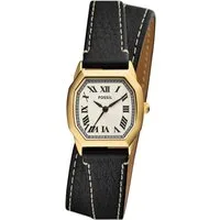 Fossil Quarzuhr Harlow ES5404, Armbanduhr, Damenuhr, analog, Lederarmband zum Wickeln