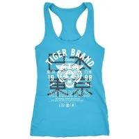 Neverless Tanktop Cooles Damen Tank-Top Tiger Brand Tokyo Supply Japan Athletic Sport