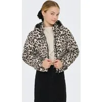 KIDS ONLY Steppjacke KOGDALIA SHORT PUFFER AOP JACKET CP OTW