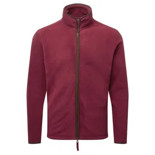 Premier - "Artisan" Fleecejacke für Herren (Burgunderrot)