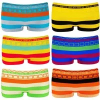 TEXEMP Panty 6 - 12 - 18 Damen Panty Panties Slips Microfaser Hotpants Unterwäsche (Packung, 12-St) Etikettenlos