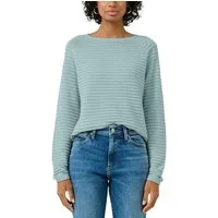 QS Strickpullover mit Strukturmuster
