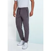 John Devin Sweathose Jogginghose mit seitlichen Taschen und Bindeband aus Baumwoll-Mix
