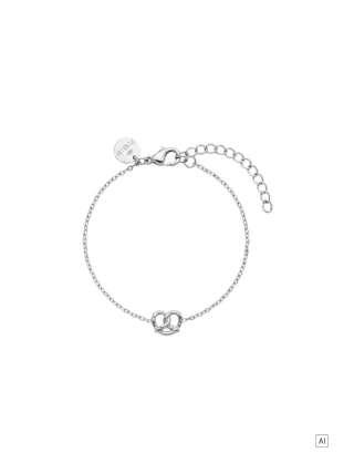PURELEI Brezel Armband, verstellbare Länge