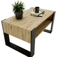 Raumhirsch Furniture Couchtisch Karo92 modern & stabil fürs Wohnzimmer aus Holzwerkstoff