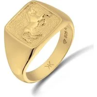 Kuzzoi Siegelring Siegelring Pferd 925 Sterling Silber